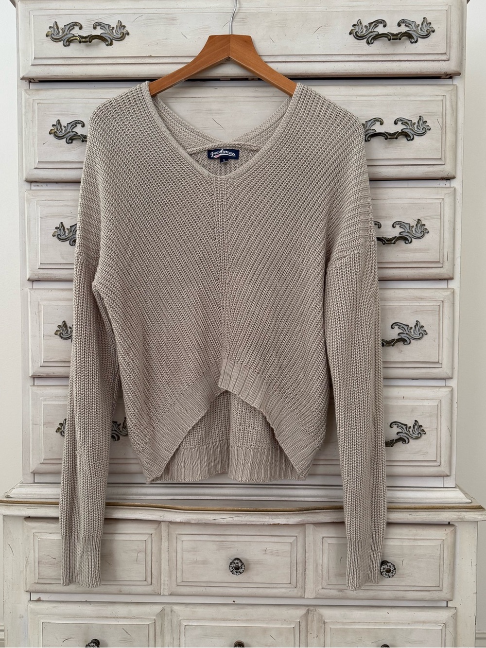 Beige Knit Sweater